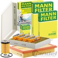 MANN FILTER INSPEKTIONSPAKET passend für MERCEDES W/S205 C160+C180 129+156 PS