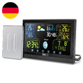 Emos Wetterstation Funk Mit Außensensor, Touchscreen Und Farbdisplay, DCF Empfan