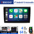 Android 13 9" Autoradio Für Fiat Bravo II 2007-2012 4+64G Carplay GPS Nav SWC BT