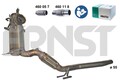 ERNST DPF Rußpartikelfilter Dieselpartikelfilter Set 920100 für SEAT SKODA AUDI