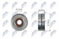 NTY Spannrolle Keilrippenriemen RNK-AU-002 für VW GOLF 4 1J1 Variant 1J5 BORA 1