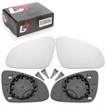 2x Außenspiegel Glas links rechts beheizbar asphärisch für Opel Astra J ab 2009