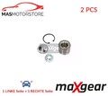RADLAGERSATZ RADLAGER SATZ PAAR HINTEN MAXGEAR 33-0541 2PCS A NEU OE QUALITÄT