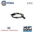 90668 ABS SENSOR DREHZAHLFÜHLER MEAT & DORIA 2PCS FÜR RENAULT SCÉNIC I MPV