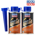 2x Liqui Moly 21280 Octane Booster Benzin Kraftstoff Oktan Additiv 200ml