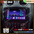 DAB+ 2+64G Android 14 AutoRadio Carplay Navi für Mercedes ML/GL Klasse W164 X164