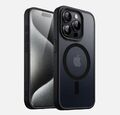 Hülle für iPhone 15 14 13 12 11 Pro Max Plus Handy Schutz Case Kamera Magsafe