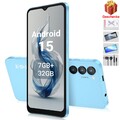Neu Smartphone Android15 Handy Ohne Vertrag 2SIM 8Core 7GB+32GB 4G 6,5" IPS 13MP