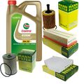 INSPEKTIONSKIT FILTER CASTROL 5L ÖL 5W30 für VW Touran 1T1 1T2 2.0 TDI 16V