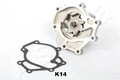 Wasserpumpe 35-K0-014 ASHIKA für HYUNDAI KIA