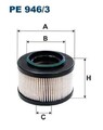 FILTRON KRAFTSTOFFFILTER FILTEREINSATZ passend für CHRYSLER VOYAGER DODGE
