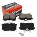 MAPCO BREMSBELÄGE SATZ HINTEN passend für AUDI A4 A6 ALLROAD TT PEUGEOT 405 SEAT