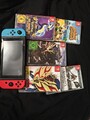 Nintendo Switch V2 mit 5 Spielen