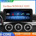 8+128GB Carplay Autoradio Android Für Mercedes Benz W205 2015-2018 NTG5.0 GPS BT