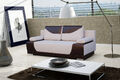 Schlafsofa Klappcouch 3-Sitzer Schlaffunktion + Bettkasten Couch Designer Sofa