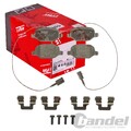 TRW BREMSBELÄGE HINTERACHSE passend für ABARTH 500 500C FIAT 500