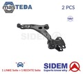 4378 LINKS RECHTS QUERLENKER SATZ VORNE NIEDRIGER SIDEM 2PCS NEU OE QUALITÄT