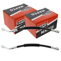 2X MAPCO BREMSSCHLAUCH HINTEN BEIDSEITIG passend für AUDI A3 Q2 Q3 CUPRA FORMENT