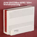 Router Wandhalterung / Halter für die AVM FRITZ!Box Model 6590 / 6591 / 6690