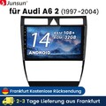 Für Audi A6 S6 RS6 1997-04 Autoradio 1+32GB Android 14 WIFI GPS Navi DAB RDS SWC
