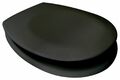 Klodeckel Duroplast WC-Sitz Badezimmer Toilettendeckel schwarz WC-Deckel B-Ware