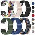 Quickfit Nylon Magnet Armband Für Garmin Fenix E 8 7 7X 6 6X Pro Solar 5 5X Plus