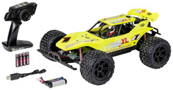 Carson RC Sport Cage Devil XL Gelb Brushed 1:10 RC Modellauto DEFEKT BASTLERWARE
