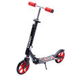 AREBOS Tretroller Kickroller Cityroller Kinderroller Erwachsene Scooter Rot