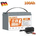 12V 100Ah LiFePO4 Lithium Batterie BMS Akku Solaranlage Wohnmobil RV + Ladegerät
