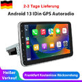 1DIN 10.1" Android 13 360° Drehbar Bildschirm Carplay Autoradio GPS Navi Wifi
