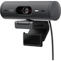 Logitech Brio 500 Full HD-Webcam Klemm-Halterung, Stereo-Mikrofon, Integrierte