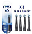 4/8x Oral-B iO Ultimative Reinigung Aufsteckbürste-Schwarz/Weiß Neu im Sortiment