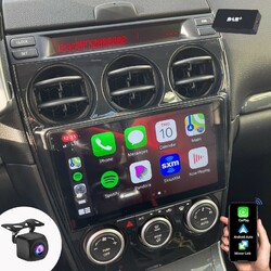 9" Android 14 Autoradio Für Mazda 6 GG GY 2002-2008 GPS NAVI DAB+ Carplay 4+64G