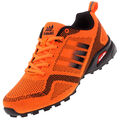 Herren Damen Sportschuhe Laufschuhe Turnschuhe Sneaker Runners Orange 36-46 Neu
