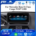Android 14 BT Autoradio CarPlay 12.3'' 128GB Für Mercedes E-Coupé W207/A207/C207