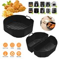 3stk Airfryer Zubehör Für Philips Heißluftfritteuse Air Fryer Silikonform