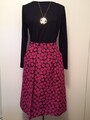 MICHAEL KORS  Rock  midi Gr. 36/S pink schwarz neuwertig