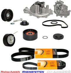 Keilrippenriemensatz+WAPU CITROEN JUMPER PEUGEOT BOXER FIAT FORD TRANSIT 2.2 HDi