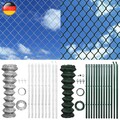 Maschendrahtzaun Komplettset Gartenzaun Zaun-Set Gartenzaunset Drahtzaun Zaunset