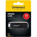 kQ Intenso Speed Line 32 GB USB Stick USB 3.2 SUPERSPEED schwarz