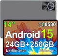 2025 Tablet 2.4K HD 14 Zoll Android15 24GB RAM+256GB 8580mAh 2SIM LTE&5GWiFi GPS