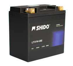 Lithium Ionen LiFePo4 Batterie YTX14-BS 12V für BMW K 1300 S ABS, Bj. 2009-2015