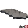 Bremsbelagsatz Scheibenbremse DANSK CLAS JP GROUP 1663700210 für 911 PORSCHE 996