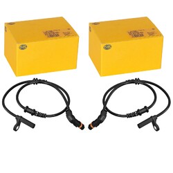 2X HELLA ABS-SENSOR RADDREHZAHL VORNE LI+RE passend für MERCEDES-BENZ SLC SLK