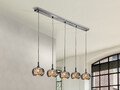 Pendelleuchte Deckenlampe Design Lampe Deckenleuchte LED modern luxus ARIAN Glas