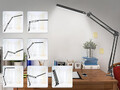 Schreibtischlampe Tischlampe Dimmbar Nachttischlampe USB Klemmleuchte Bürolampe