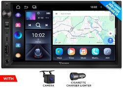 7" IPS Android Auto 14 Autoradio GPS Navi Doppel 2 DIN Bluetooth CarPlay DSP RDS