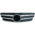 Hartsant Kühlergrill Kühlergitter Grill Chrom/Schwarz für Mercedes W203 00-06
