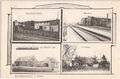 Karolinenhorst Reptowo Kr Greifenhagen Bahnhof Torffabrik Kolonialwaren Lau 1908