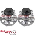 2x Radlagersatz Metzger WM2173 2 Radlager Satz links rechts Hinterachse